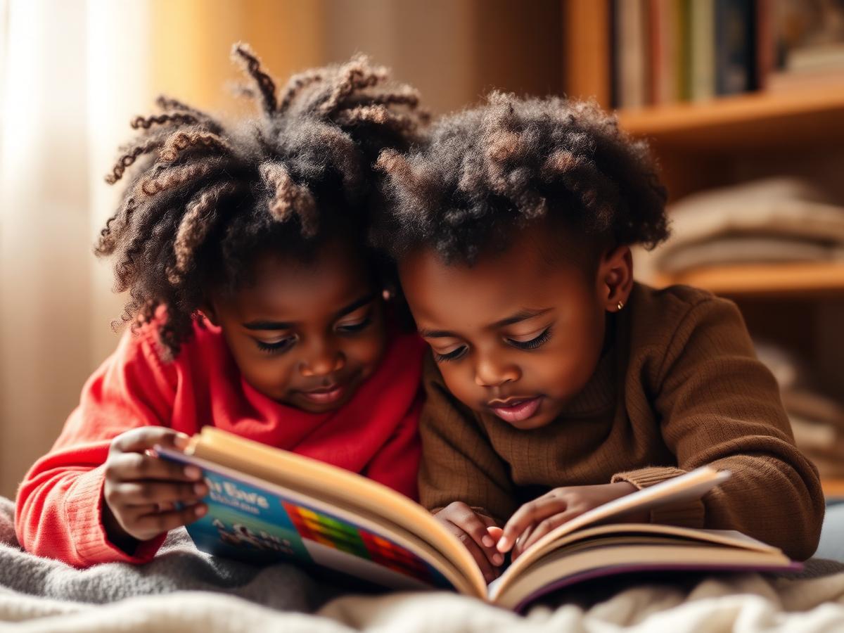 Kids reading